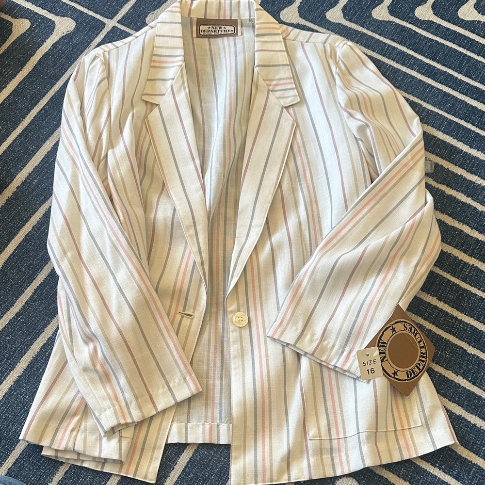 Vintage deadstock blazer